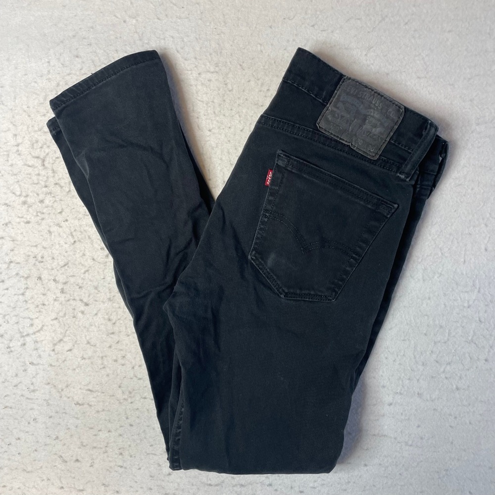 Levi's 510 Skinny Jeans Mens‎ 30x30 Black Denim